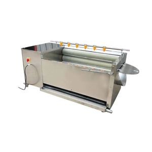 Machine à laver et à peler les pommes de terre de qualité industrielle, appareil à peler les fruits de la passion en acier inoxydable - Product Image 1
