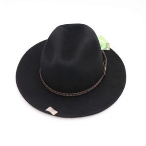 Sombrero Fedora Unisex ANLUXFIER H629 de Fieltro de Lana con Cinta y Cuerda, para las Cuatro Estaciones, Estilo Vaquero/Jazz, para Uso Casual y al Aire Libre - Product Image 2