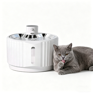 Custom Logo 2.8L Large Flow Pet Water <b>Feeder</b> Food Grade Automatic Circulation Pet Fountain - Product Image 1