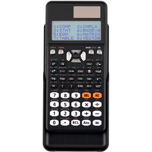 Calculadora Científica de 16 Dígitos, Funciona con Pilas de Monedas, Calculadora de Uso General con 552 Funciones - Product Image 1