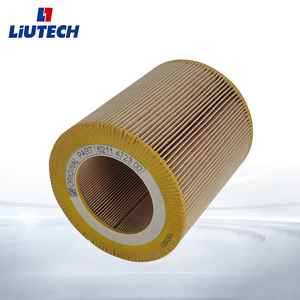 Filtre à air LiUTECH 190.306 en papier plissé, pièce de rechange pour compresseur à vis - Product Image 2