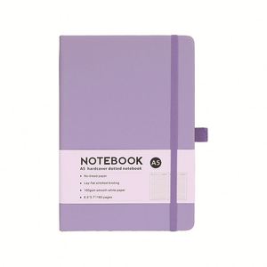 CustomFactory Wholesale Custom Logo <b>A5</b> With Elastic Strap Pu Journal <b>Diary</b> Notebook Notepad Note Book Pu Leather Notebook - Product Image 1