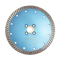 JDK alat berlian 6 inci Turbo berlian, pisau gergaji pemotong kering untuk granit 150mm piringan