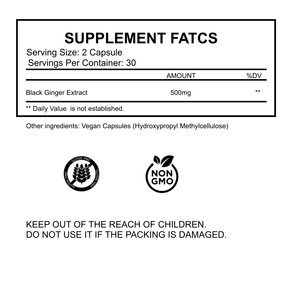 Extracto de Astrawell Kaempferia Parviflora 5,7-Dimetoxiflavona 2% 5% 10% Raíz de Jengibre Negro Extracto de Jengibre Negro 10:1 - Product Image 2