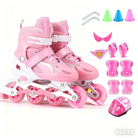 Patinage de Vitesse en Ligne Professionnel Patins à Roulettes Adultes Enfants