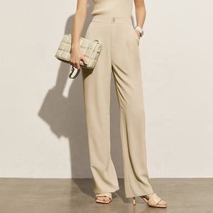 MANNI <span class=keywords><strong>Pantalon</strong></span> formel pour femme Oficina Pantalones <span class=keywords><strong>De</strong></span> Mujer <span class=keywords><strong>Pantalon</strong></span> droit élégant pour femme <span class=keywords><strong>Pantalon</strong></span> <span class=keywords><strong>de</strong></span> bureau pour femme - Product Image 2