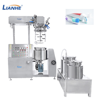 VME-100L Cuve de mélange sous vide pour gel à ongles, émulsifiant, homogénéisateur pour pâte à ongles et cosmétiques