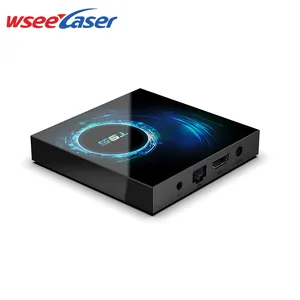 wseelaser ใหม่เร่ง 1X10 100MBps T95 Android กล่องสมาร์ททีวี