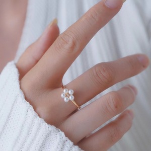 Support de bague DIY en argent S925 avec perles de 10-12 mm, support vide et séparation des couleurs 10494, support de bijoux pour perles en vrac - Product Image 2