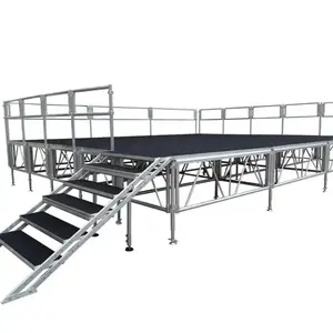 Aluminium Display Schwere Außen-und Innen bühne Global Dj Light Stage Truss Aluminium-Bühnen ausrüstung