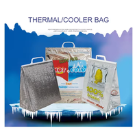 Sac isotherme de haute qualité avec fonction de sécurité et contrôle de température, maintien au chaud de 4 à 6 heures pour emballages alimentaires et laitiers, vente en gros