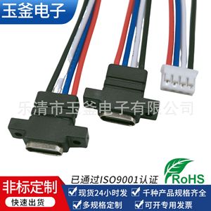 Connecteur femelle étanche de type C Jade Cauldron avec prise pour appareils électroménagers et électroniques - Product Image 4