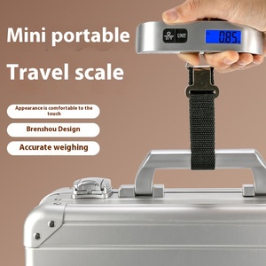Portatile 50kg bilancia elettronica a gancio in acciaio inox digitale indicatore di peso del bagaglio con alimentazione a batteria per uso domestico - Product Image 3