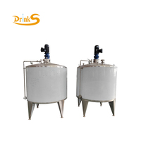 Nhà Máy Tùy Chỉnh 1000 L Đến 5000l Thép Không Gỉ Sơn/Axit Hóa Học/Phân Bón Lỏng Trộn Tank Với Khuấy/Khuấy