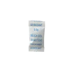 desiccant water absorbent 0.5g silica gel sachet for hcg test kit