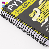Libro de Texto Educativo con Encuadernación en Espiral Wire-O Personalizada, Cubierta Mate a Todo Color, Papel Grueso Offset, Cuaderno de Trabajo para Capacitación en Programación