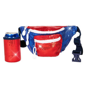 Jual obral USA Frat Party Football Tailgate minuman bir sabuk Fanny Pack sarung tas Camo pria - Product Image 6