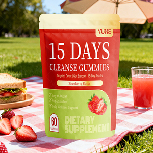Gomitas Veganas para Limpieza de <span class=keywords><strong>Colon</strong></span> de 15 Días, Limpian el Intestino para una Figura Natural, Gomitas Detox para Limpieza de <span class=keywords><strong>Colon</strong></span> de 15 Días - Product Image 1