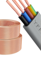 Flexible Flachkabelkette mit Stahldraht, NBR-Isoliert, Öl- und Kältebeständig, 0-90 ° C, für Aufzugskran-Hebevorrichtung