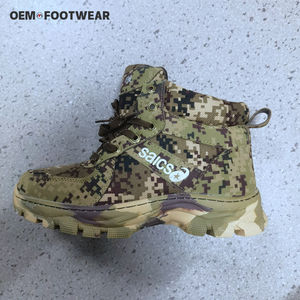 Bottes de neige pour chien en caoutchouc antidérapant de couleur camouflage bon marché avec doublure en peluche longue Chaussures d'hiver pour hommes - Product Image 1