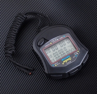 YIZHI XL-031 Stopwatch Elektronik Portabel Multifungsi 3 Baris untuk Olahraga Renang Lari Kecepatan Latihan Sepak Bola