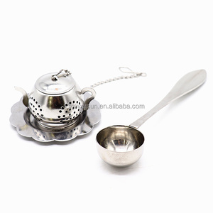 Infusores de té de acero inoxidable con forma de búho, colador, difusor - Product Image 5