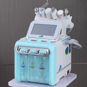 เครื่องดูแลผิวหน้าแบบไมโครคริสตัล เดอร์มาเบรชั่น เครื่อง H2o2 บับเบิ้ลขนาดเล็ก สำหรับดูแลผิวหน้า เครื่องทำความสะอาดผิวหน้าแบบไฮโดรเฟเชียล - Product Image 5