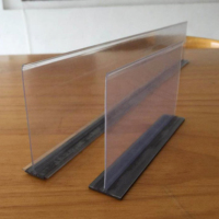 Usine Costom Supermarché Au Détail Premium Acrylique Placard Étagère Diviseur