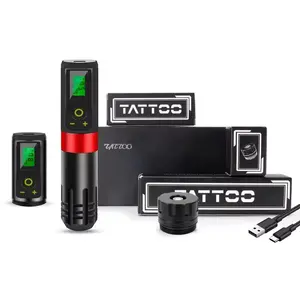 Professional 1 Battery NOVA Tattoo Pen Machine Gun Supply Permanent Tattoo Pen Tattoo Machine