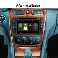 MEKEDE android 11 IPS DSP 8core Car Radio android para Benz W209 W203 W163 W463 Viano W639 4 + 64GB WIFI GPS BT SWC RDS AM ESTÉREO