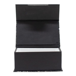 Custom Logo Shaver <b>Black</b> Paper <b>Box</b> Luxury Men's Razor <b>Gift</b> Set for Father's Day with Matt Lamination Embossing Printing Handling - Product Image 5