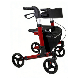 Déambulateur HanBangJiaYe <span class=keywords><strong>pour</strong></span> personnes <span class=keywords><strong>âgée</strong></span>s avec accessoires de rééducation, réglable en hauteur, léger, certifié CE, frein en U - Product Image 3