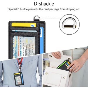 Slim Gift Wallet for Men and Women, RFID Blocking Minimalist Vegan Leather Front Pocket Card Holder with Credit Card Holder - Product Image 4