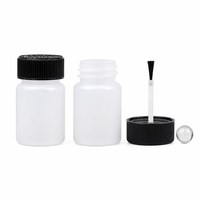 Bouteille de 60 ml en PEHD avec bouchon brossé dépoli, couvercle de sécurité, applicateur de recharge pour colle et peinture, emballage pour réparation automobile SHUMI