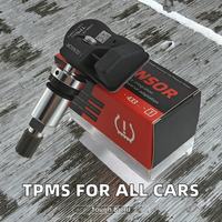 Capteur de surveillance de la pression des pneus numérique universel EW pour MX 433/315 MHz programmable pour Toyota pour véhicules 12 mois