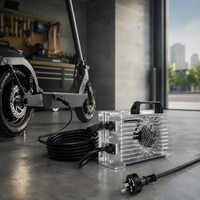 Pengisi Daya Baterai Asam Timbal ZCH-2 27.6V 40A 1104W untuk Kursi Roda Listrik, Forklift, Sepeda Listrik, Kapal, RV, dan Peralatan Industri