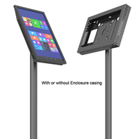 Support de sol universel réglable antivol pour tablette, moniteur et écran d'affichage