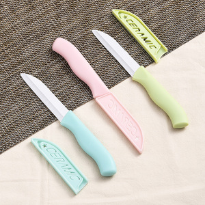 Ceramic Fruit Knife Set 3 Piece 3 Inch With Sheath For Baby Food And Fruits - Product Image 2