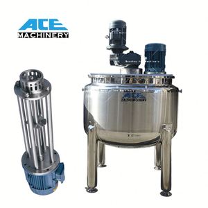 Mezclador de Alto Cizallamiento con Calentamiento de 500L, Línea de Producción de Detergentes, Mascarillas y Aceites, Máquina para Fabricar Jabón Líquido, Equipo de Mezcla de Champú - Product Image 1