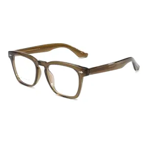 女性眼镜架廉价TR90光学眼镜架CP太阳穴光学眼镜架TR90方形设计师眼镜