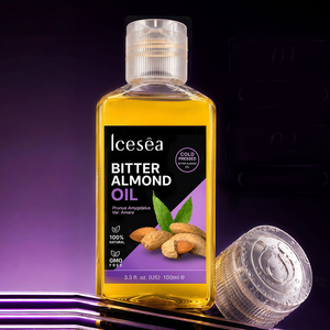 Aceite de Almendras Amargas de Marca Privada, Fabricante OEM, Humectante Natural Antienvejecimiento <span class=keywords><strong>para</strong></span> Piel Seca |   Aceite Portador <span class=keywords><strong>para</strong></span> el Cuidado Corporal al por Mayor - Product Image 1