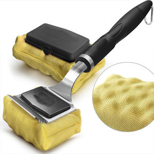 Brosse et grattoir pour barbecue, brosse de nettoyage pour barbecue sans poils en acier inoxydable de 18 pouces pour les barbecues à gaz/charbon de bois - Product Image 1
