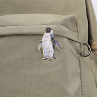 Ensemble d'épingles en émail Pingouin Koala, broche en alliage de zinc représentant des animaux sauvages, pour sac à dos, veste, chapeau, revers, accessoire de collection, cadeau