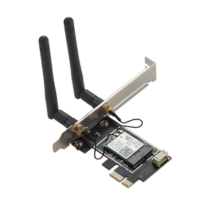 NUEVO 5,8 Gbps WIFI7 PCIE Adaptador 8774Mbps BE200 BT5.4 Gaming Tri Band2.4G/5G/6GHz Tarjeta de red inalámbrica de escritorio para Win11 - Product Image 1