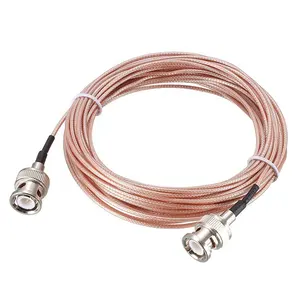 定制连接器Bnc公到BNC公同轴电缆2米Rg316电缆组件