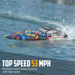 <span class=keywords><strong>VOLANTEX</strong></span> 79805 90CM sin escobillas impermeable Control remoto lancha 2,4 GHz 70 KM/H <span class=keywords><strong>RC</strong></span> Barco de alta velocidad - Product Image 3