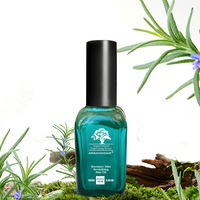 Arganmidas Huile essentielle de romarin bio Soin capillaire nourrissant Huile de romarin et de menthe Pour la croissance du cuir chevelu sensible