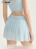Jupe-short plissée durable et respirante pour le tennis, la course, le golf, le badminton et le yoga