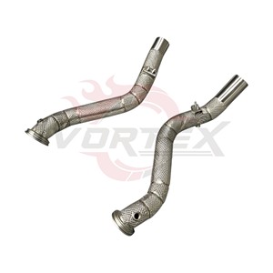 ท่อไอเสียสแตนเลสสตีล Vortex High Performance สำหรับรถยนต์ Maserati Ghibli Levante S Q4 SQ4 3.0T - Product Image 2