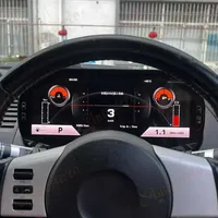 Pour Nissan 350Z 2002-2008 : Écran numérique de tableau de bord, cockpit virtuel, compteur kilométrique, écran Carplay, affichage de la vitesse, unité centrale